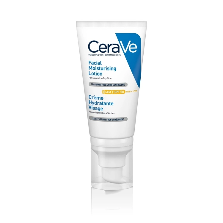 CeraVe｜全效清爽修護防曬乳SPF50 PA++++