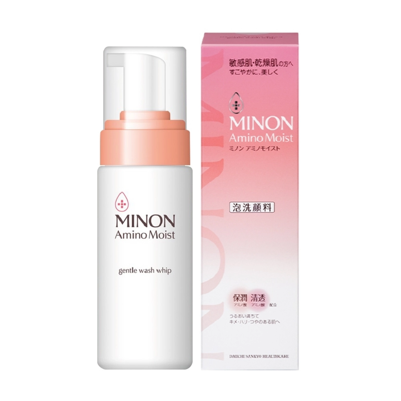 MINON AminoMoist 蜜濃 — 鎖水潔顏慕斯