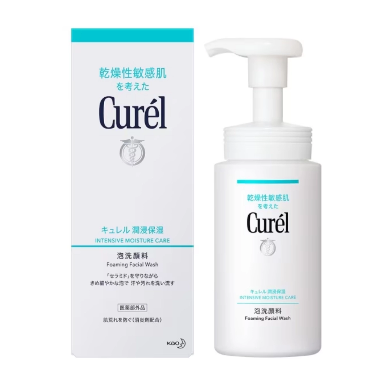 Curel 珂潤 — 潤浸保濕洗顏慕絲